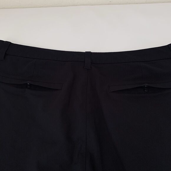 Lululemon Commission Shorts Men 38 Black Classic 9" Athletic Performance Golf - Picture 6 of 11